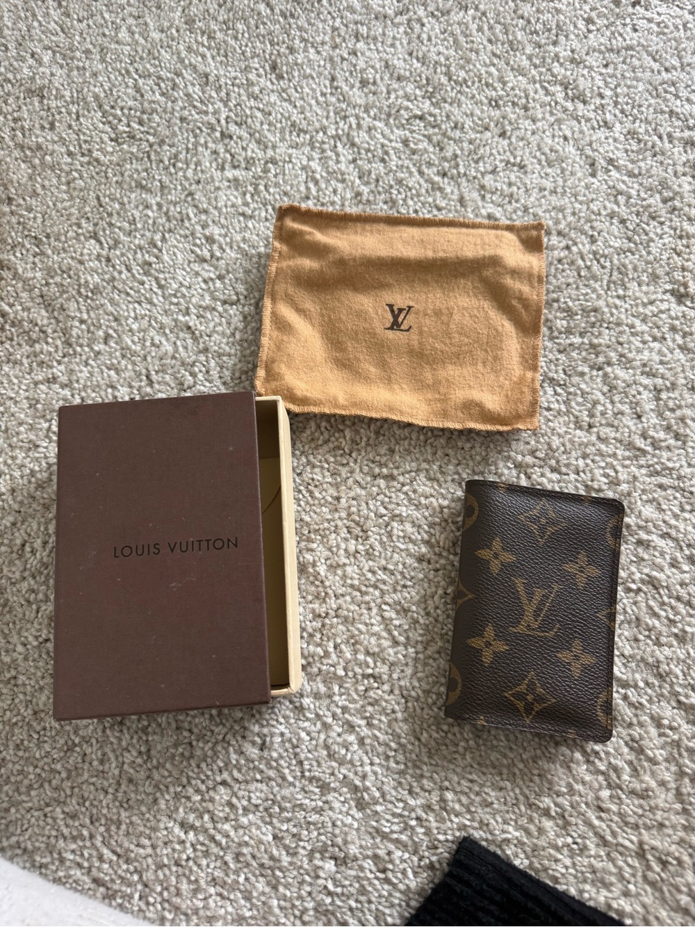 Authentic Louis Vuitton Monogram Pocket Organizer